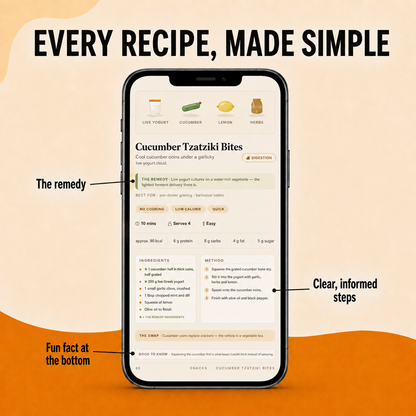 Edible Remedy Recipes + 14-Day Gut Reset Plan